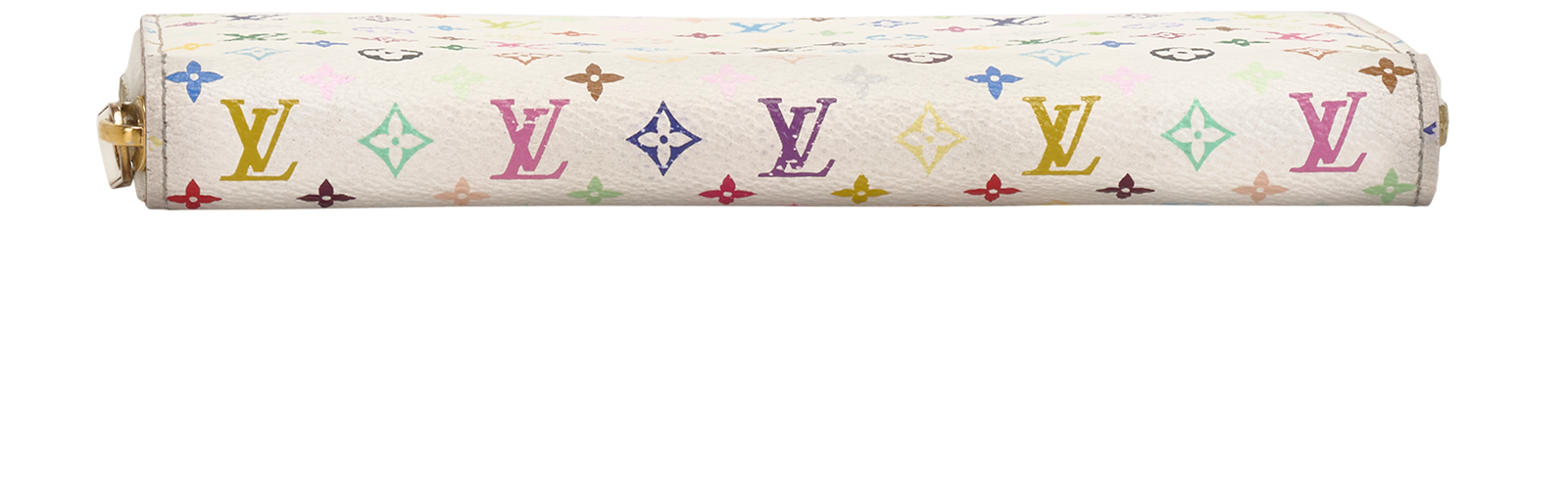 Louis Vuitton Long Wallet, &pound;210, Accessories, White, Canvas, Top view